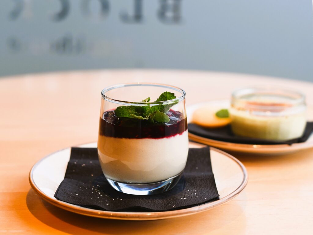 Two desserts at BLOCKS Steakhouse